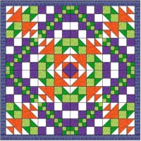 Scrappy Four Patch Heart Quilt – Happy Valentine’s Day