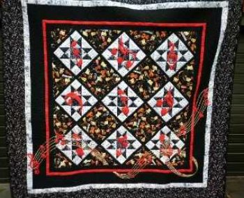 Jennifers music quilt Jennifers music quilt