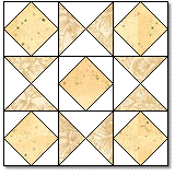 To Blocks and Stars Pattern