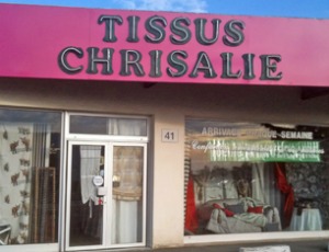 Tissus Chrisalie