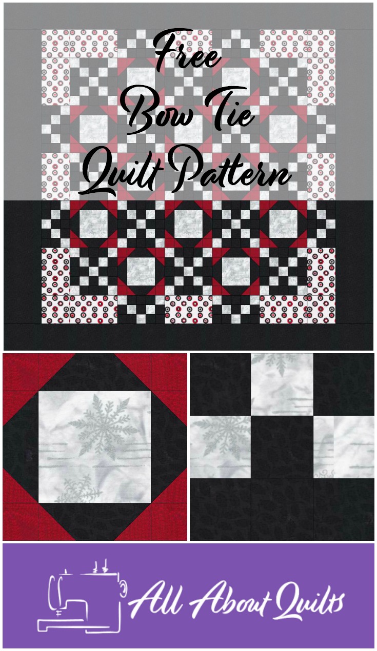 Free Bow Tie quilt pattern