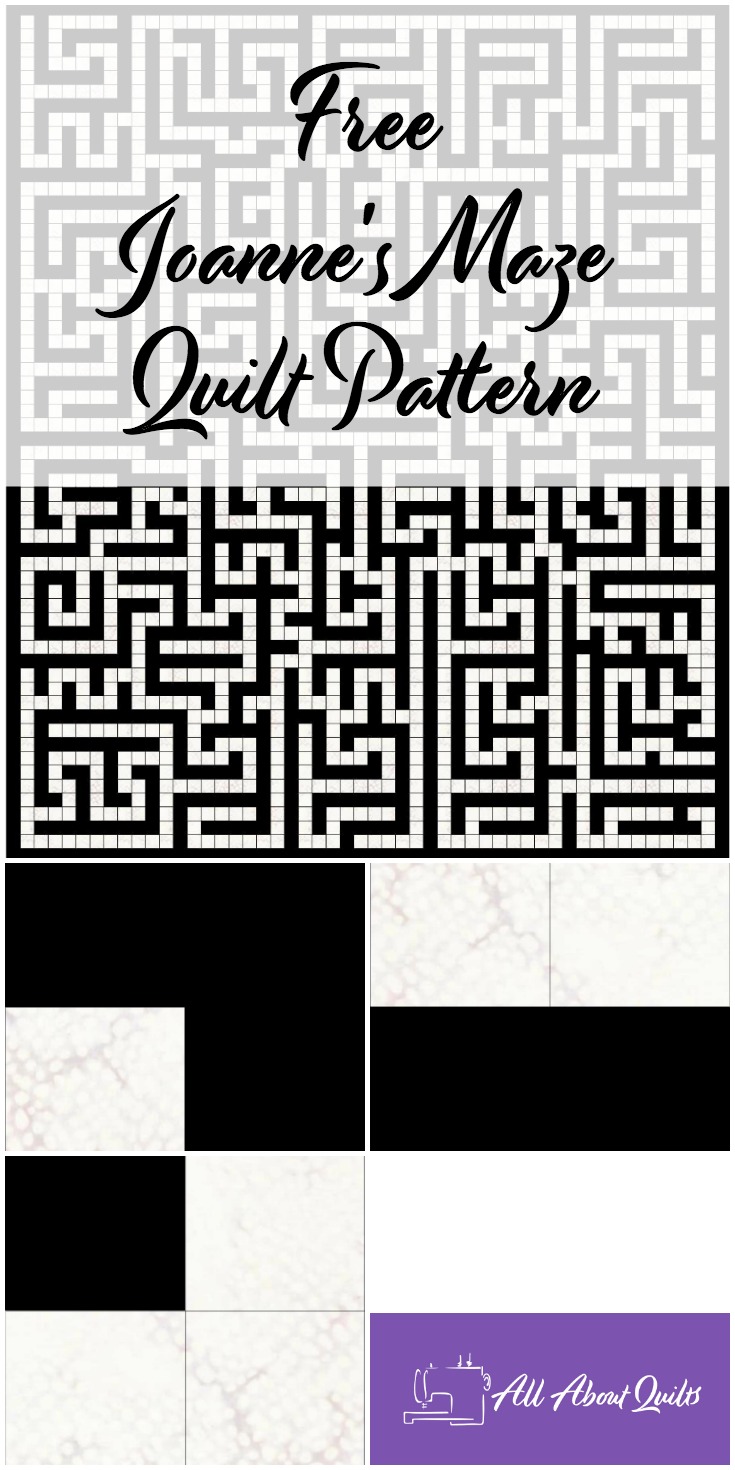Free Joanne's Maze quilt pattern