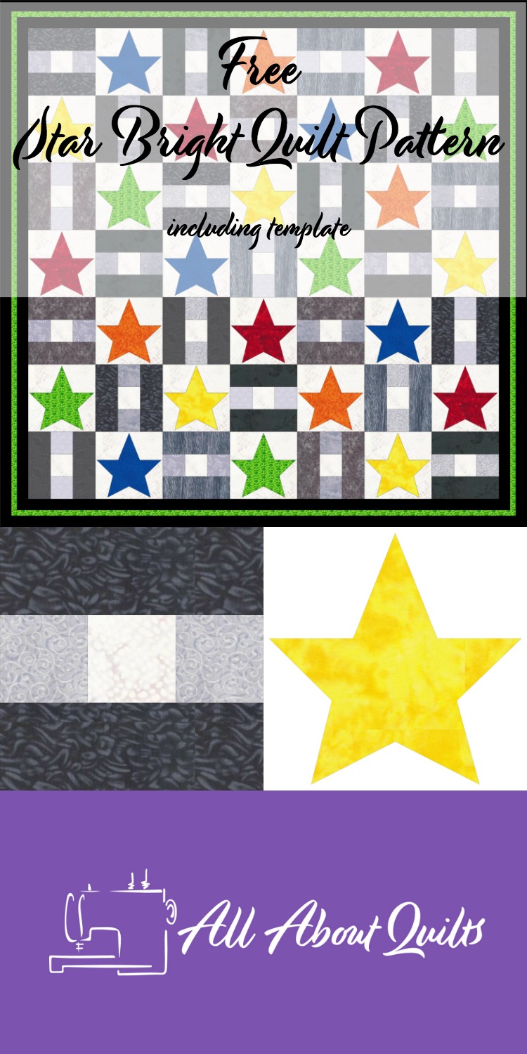Free Star Bright quilt pattern