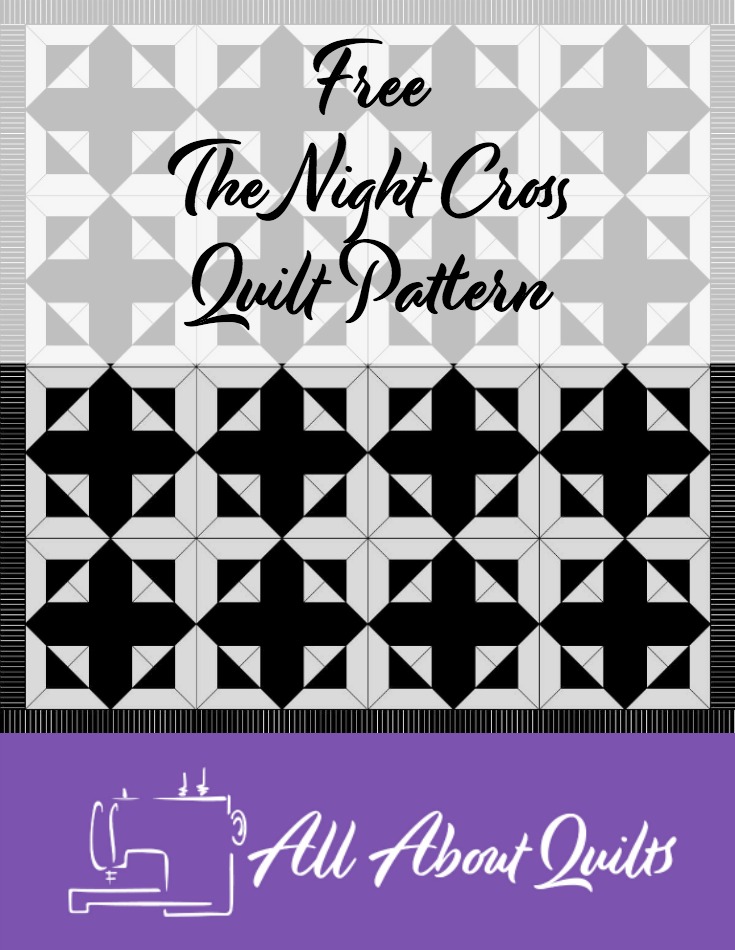 Free The Night Cross quilt pattern