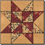 To Sarah's Choice Star Pattern