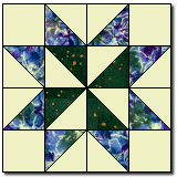 To Sawtooth Star Pattern