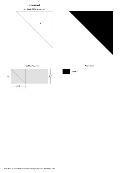 Corner Triangle Block Rotary Cutting Guide