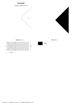 Side Triangle Block Rotary Cutting Guide