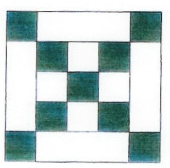 Irish Chain Quilt Pattern: Single, Double and Triple Irish Chain