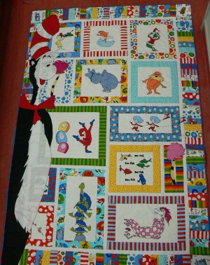 Dr Seuss quilt