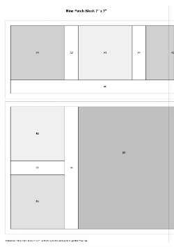 Nine Patch Block Foundation Pattern