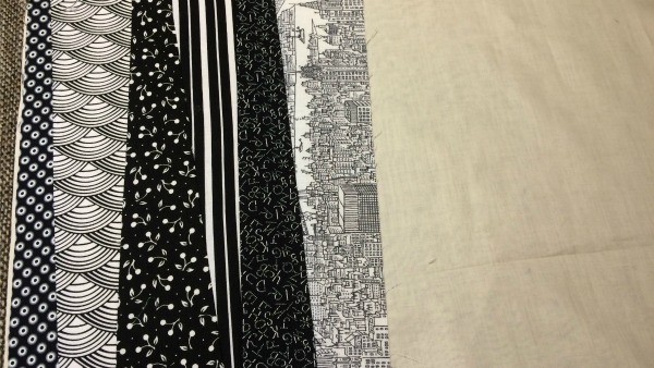 6th fabric strip