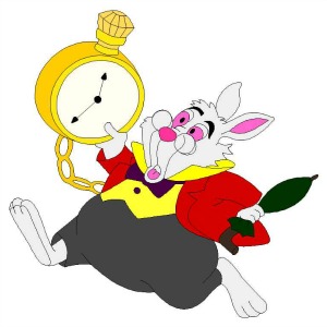 Alice in Wonderland EQ7 The White Rabbit  block