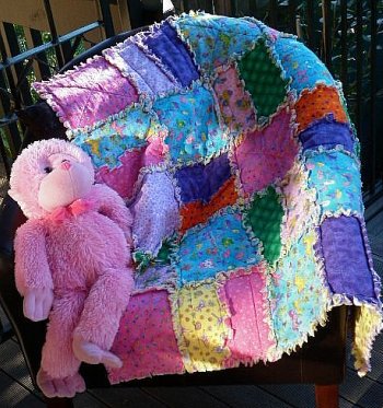 Lap rag quilt