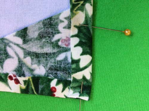 Conical felt tree - neaten base fabric