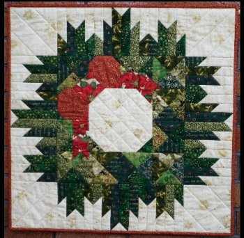 Christmas Wreath Wall Quilt