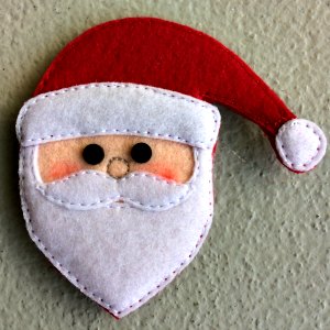 Felt Santa