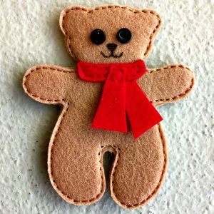 Felt Teddy