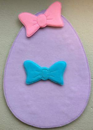 Felt bows for Easter bunny and chicken Felt Bows