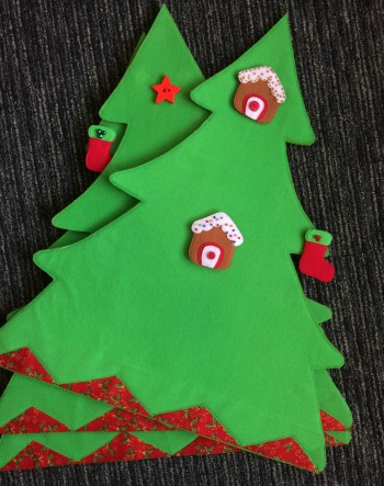 3D felt Christmas tree