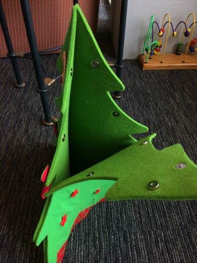 3D felt Christmas tree