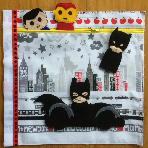 Busy book page Bat Mobile