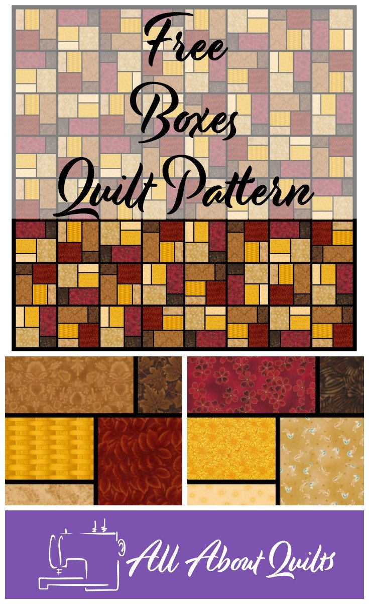 Free Boxes quilt pattern
