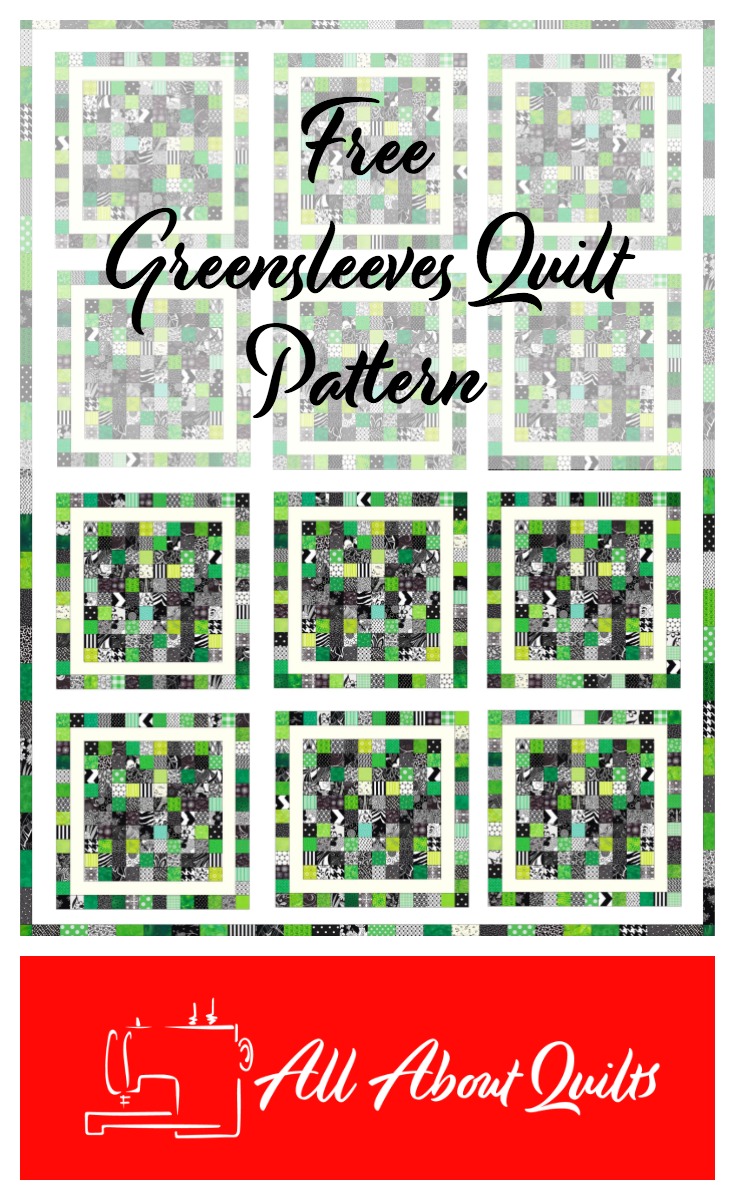 Free Greensleeves quilt pattern