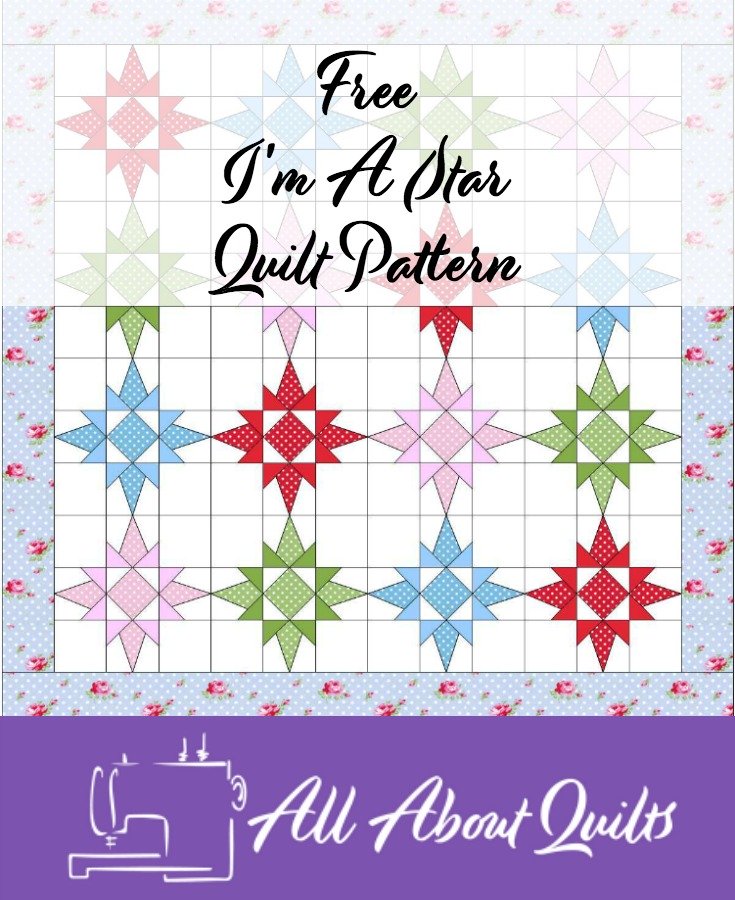 Free I'm A Star quilt pattern