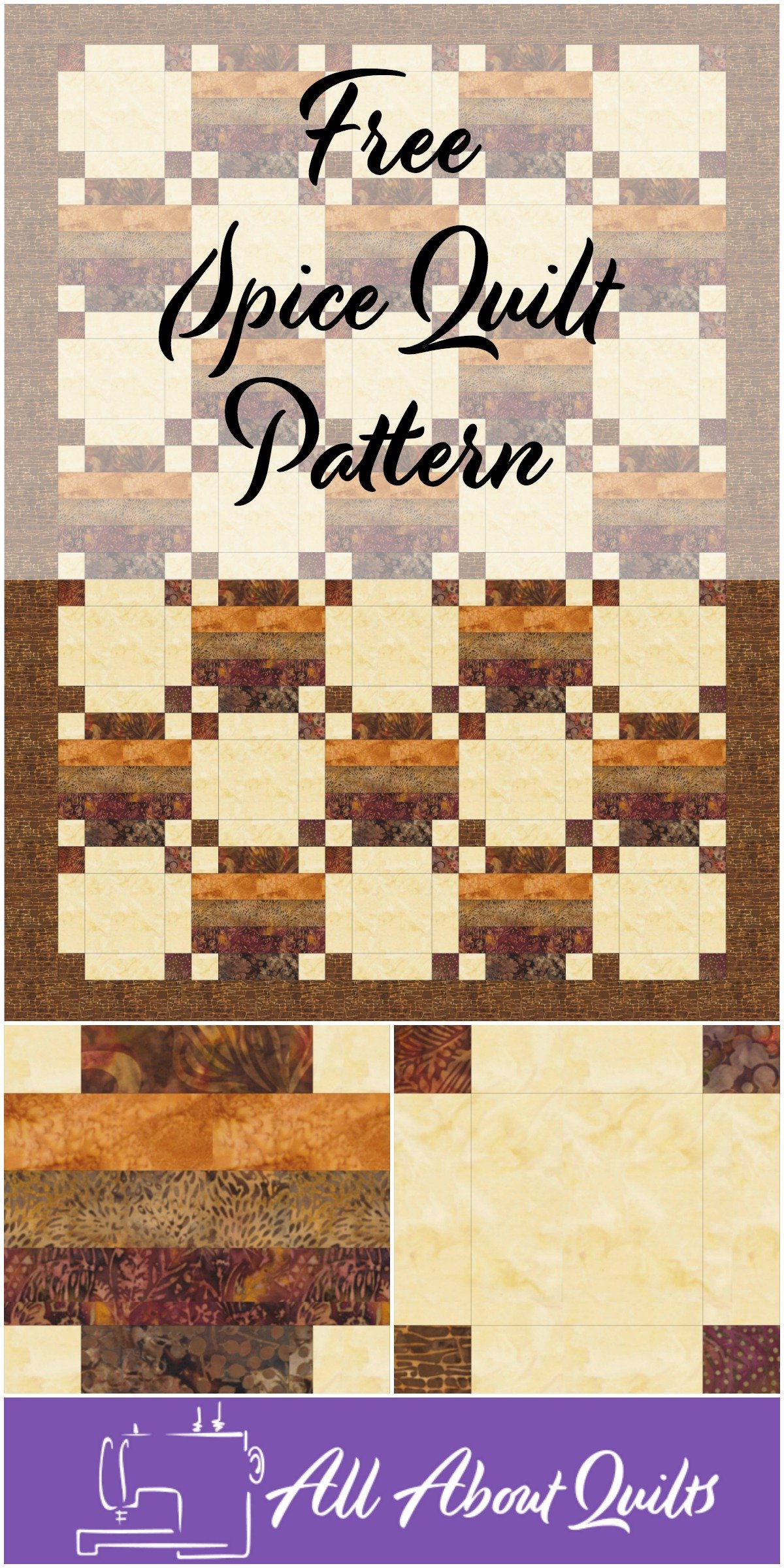 Free Spice quilt pattern