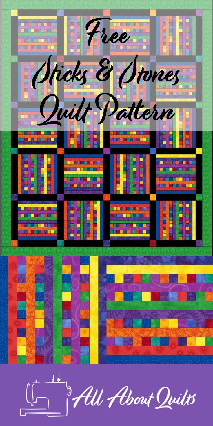 Free Sticks & Stones quilt pattern
