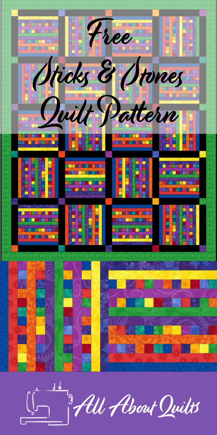 Free Sticks & Stones quilt pattern