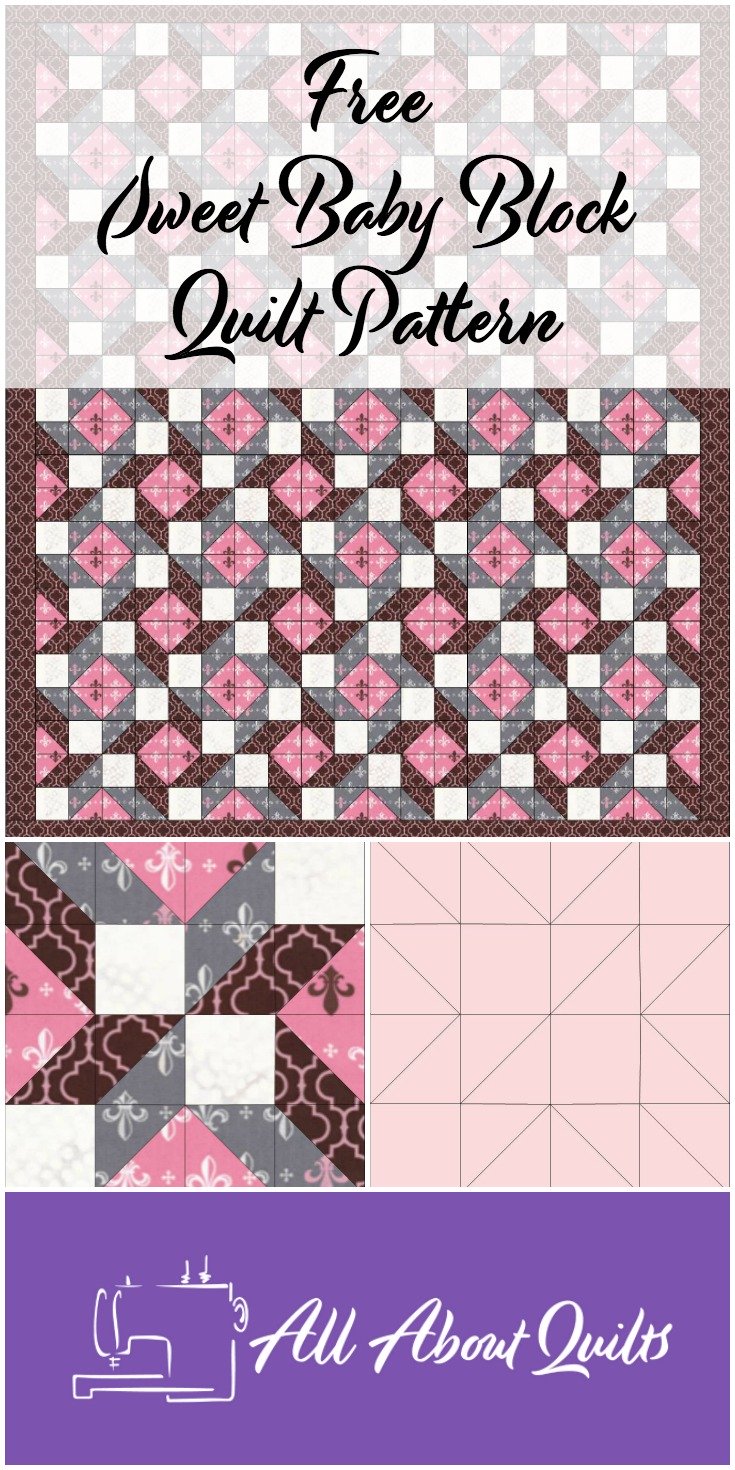 Free Sweet Baby Block quilt pattern