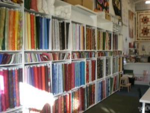 Inside Kathy's Patch shop Kathy's Patch
