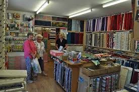 Inside Midsomer Quilting shop Midsomer Quilting