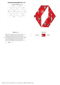 Around & Around Block Rotary Cutting Guide