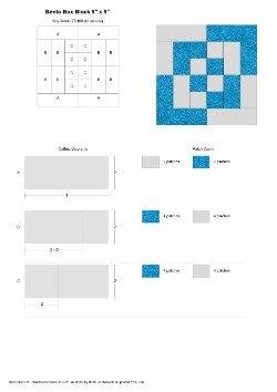 To Bento Box Block Rotary Cutting Guide PDF download