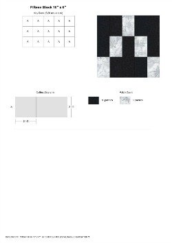 Bow Tie 15 Block Rotary Cutting Guide